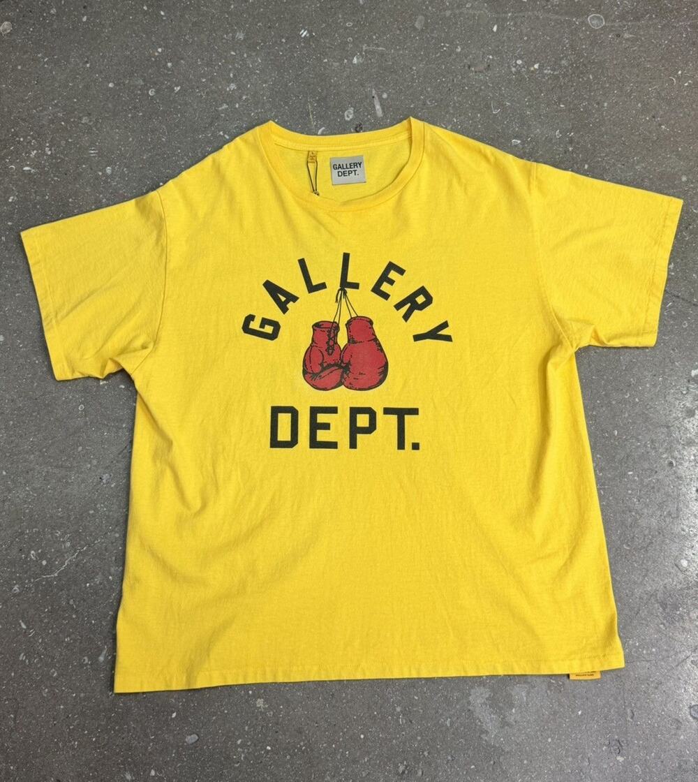 Gallery Dept. Boxing Yellow T-Shirt